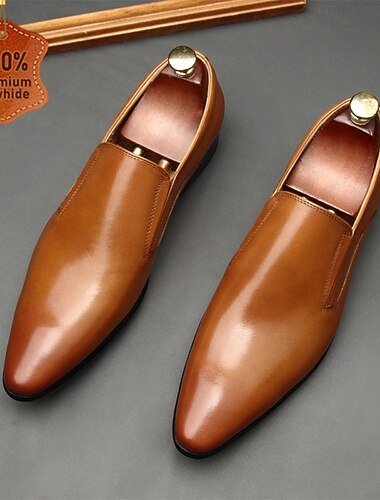  Herreloafers i skinn med duskdetaljer – stilig og komfortabelt fottøy til bryllup, kontormøter og kveldsarrangementer