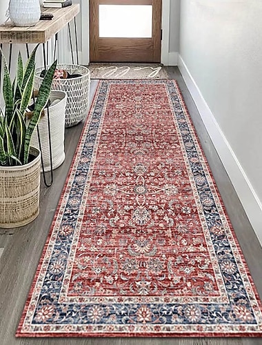  Tapis pour couloir de cuisine d'entrée salon chambre hôtel couloir couverture complète doux antidérapant tapis de sol durable mise à niveau de la décoration intérieure.