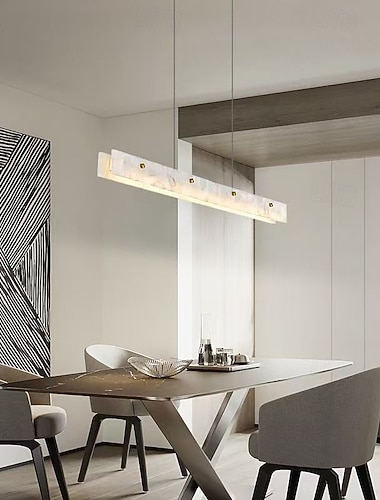  postmoderner Minimalismus-Marmor-Kronleuchter 100cm