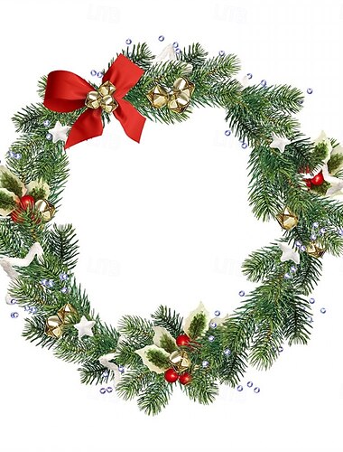  Juleveggklistremerke 2025, selvklebende statiske glassvinduklistremerker, krystallvinyldesign, grønn juledekorasjon til hjemmet, gjenbrukbar jule- og nyttårsplakat