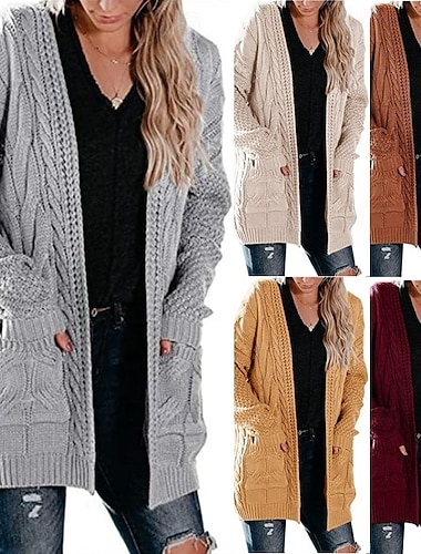 Damen Pullover Lässig Weich Einfarbig Gerippt V Ausschnitt Gestrickt Langarm Normale Oberteile Stricken Outdoor Täglich Wochenende Gelb Rosa Herbst Winter   Damen Pullover Lässig Weich Einfarbig Gerippt V Ausschnitt Gestrickt Langarm Normale Oberteile Stricken Outdoor Täglich Wochenende Gelb Rosa Herbst Winter