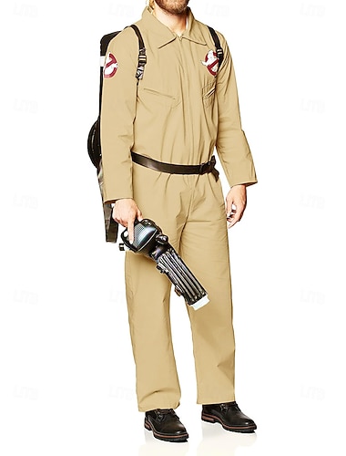  Ghostbusters Cosplay Cosplay kostume Dragter Cosplay Film Cosplay for Herre Dame Drenge Børne Voksne Karneval Maskerade Fest Maskerade