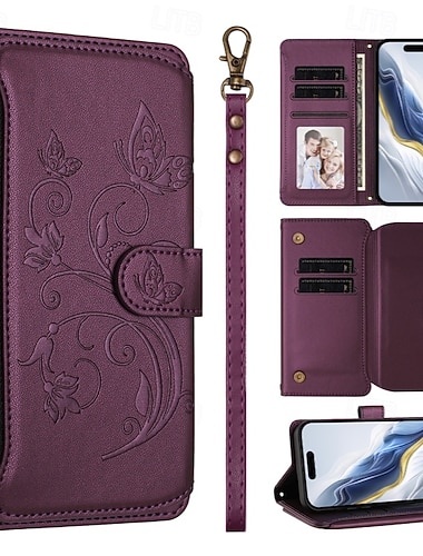  telefon Maska Pentru iPhone 17 Pro Max 17 Air 17 16 15 14 Pro Max Plus 13 Pro Max Mini Portofel Card Anti Șoc Fluture Retro PU piele