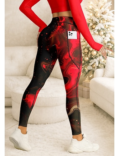 Święta Damskie legginsy do pilatesu Spodnie fitness Legginsy na siłownie Kieszenie Opłata skarbowa Boczne kieszenie Pilates Siłownia Trening w siłowni Majtki Rajstopy Getry Abstrakcja Czerwony Zielony   Święta Damskie legginsy do pilatesu Spodnie fitness Legginsy na siłownie Kieszenie Opłata skarbowa Boczne kieszenie Pilates Siłownia Trening w siłowni Majtki Rajstopy Getry Abstrakcja Czerwony Zielony