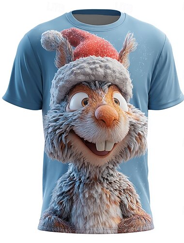 Christmas Miesten Orava T-paita Lyhythihainen T-paita 3D-tulostus Tiukka pyöreä kaula-aukko Paita Päivittäin Suunnittelija Taiteellinen Loma Juhla Katu Sininen 1# Sininen Harmaa Kaikki vuodenajat   Christmas Miesten Orava T-paita Lyhythihainen T-paita 3D-tulostus Tiukka pyöreä kaula-aukko Paita Päivittäin Suunnittelija Taiteellinen Loma Juhla Katu Sininen 1# Sininen Harmaa Kaikki vuodenajat