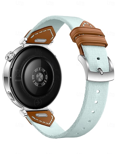  Kellon ranneke varten Garmin Venu 3S 2S Forerunner 265S  255S Music Lily Classic Sport Kangas Korvaus Hihna Punottu Vedenkestävä Säädettävä Urheiluhihna Moderni solki Ranneke