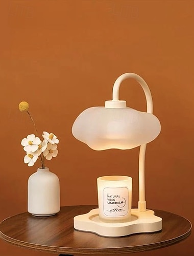  süße einzigartige Wolken-Kerzenwärmerlampe mit Timer für große Kerzen