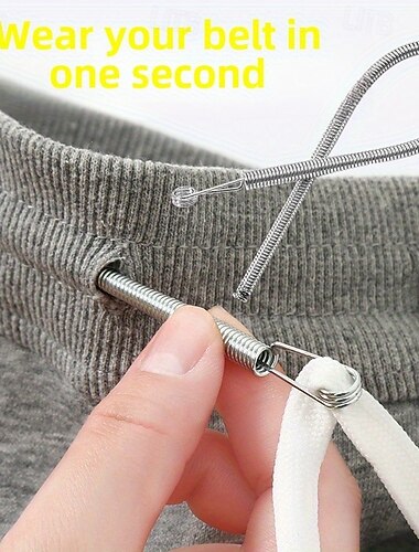  5 db-os rugós húzózsinóros befűző klip kötél befűző szerszám hajlítható húzózsinóros cérna multifunkcionális barkács varrókellékek