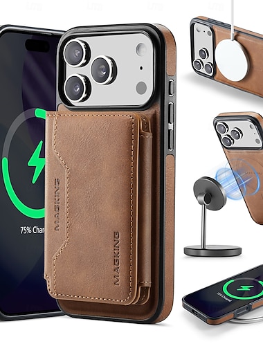  telefon Maska Pentru iPhone 17 Pro Max 17 Air Capac Spate Anti Șoc Retro TPU PC PU piele