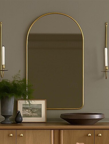  metalliset seinäkynttilävalaisimet, 2-osainen seinälle kiinnitettävä kynttilänjalkasetti, modernit seinäkynttilävalaisimet olohuoneeseen, maalaistaloon, takkaan, häihin