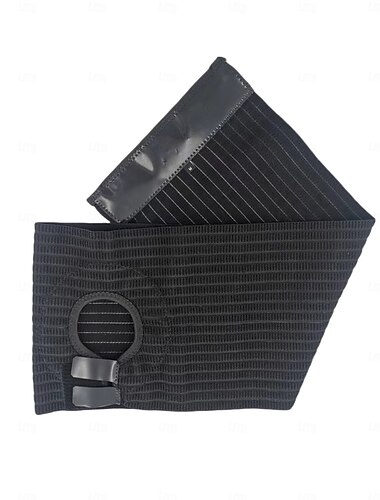  Cinta de ostomia ajustável para homens e mulheres, capa de suporte para estoma com orifício/abertura para bolsa de ostomia, colostomia, ileostomia e urostomia, cinta abdominal para hérnia