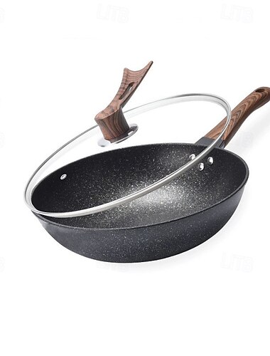  hushållsgryta rökfri stekpanna induktionshäll non-stick stekpanna