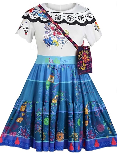  ميرابل مادريجال إيزابيلا مادريجال لويزا زي تأثيري زهرة فتاة باللباس فستان العطلة لطيف for للفتيات للأطفال عيد الأطفال السنة الجديدة حفلة تنكرية