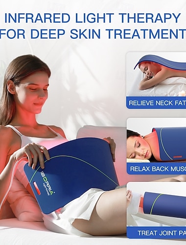  Uusi kuuma myynti led-silikoni-kauneuslamppu, kauneusinstrumentti koko vartalolle, punainen ja sininen fotonien nuorennusspektrometri, vähentää ryppyjä, lisää ihon kimmoisuutta, poistaa itsepäistä