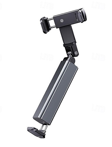  2 Pakke Telefon Stativ Dusj Telefonholder Sammenleggbar Avtagbar Uttrekkbar Telefonholder Utendørs Kontor Sengebord Kompatibel med Alle Mobiltelefoner Telefon Tilbehør