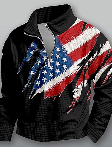  4 juli 2026 250ste Memorial Day Heren Designer Amerikaanse Vlag Hoodie Sweatshirt Casual Buiten Dagelijks
