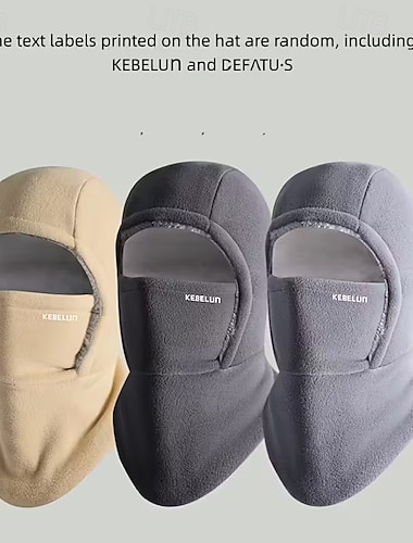  Warme, winddichte Skimütze für Damen und Herren mit Ohrenklappen, ideal für Outdoor-Sportarten wie Radfahren, Angeln, Wandern und Reisen. Maschinenwaschbar.