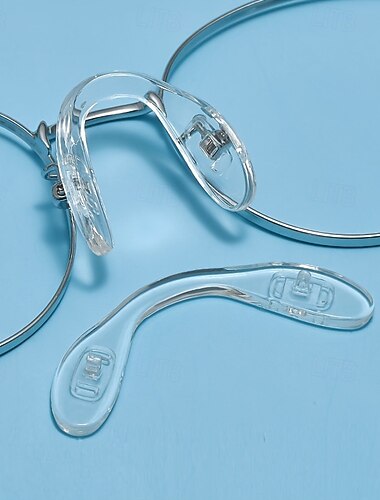  3 ультрамягких силиконовых носовых упора для очков, удобные аксессуары для оправы очков, противоскользящие носовые упоры для спорта &повседневная одежда