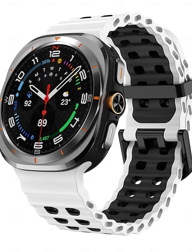  Uita-Band pentru Samsung Galaxy Urmărește Ultra Silicon Înlocuire Curea Ajustabil Banderolă Sport Ocean Band Cu Găuri Brăţară