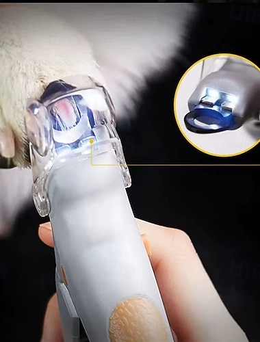  Chien Coupe-ongles Plastique Portable Animaux de Compagnie Accessoires de Toilettage