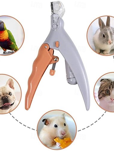  Chien Coupe-ongles Plastique Portable Animaux de Compagnie Accessoires de Toilettage