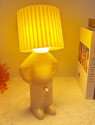  Vtipná stolní lampa, USB, vtipný vypínač, stydlivý chlapec, noční světlo u postele, smysl pro humor, vtip, dárek pro dospělé, matka, žena, manželka, přítelkyně, narozeniny, Valentýn, pro něj, pro ni