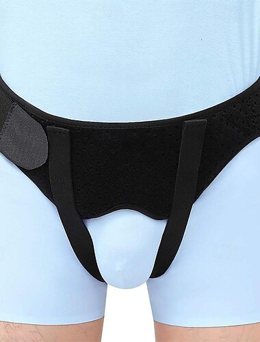  brokkbelte for lyskebrokk - justerbar støtte for lyskesmerter - komfortabel brokkstøtte for menn