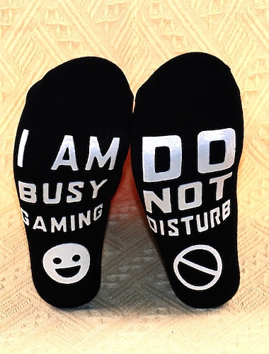  Gaver til menn morsomme julestrømper - julestrømpefyll for menn kvinner tenåringer gutter jenter moro spilling gamer kjolesokker bursdag herre gaveideer kule ting til pappa far kjæreste voksen