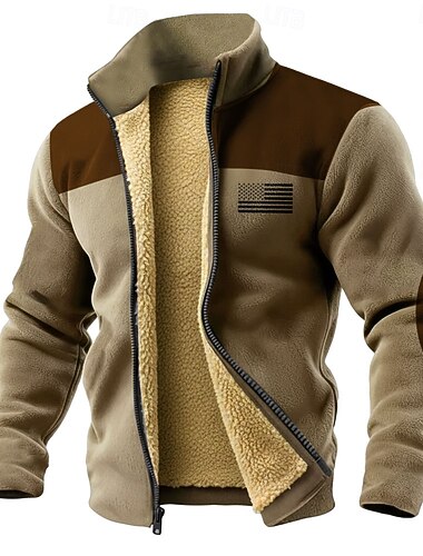  4 juli 2026 250ste Memorial Day Heren Amerikaanse Vlag Rits Hoodie Sweatshirt Casual Buiten Dagelijks