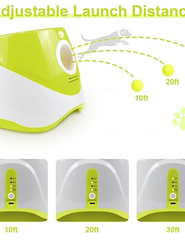  Hundetenniskaster automatisk kjæledyrhunder jaktleke minitenniskaster flipperspill