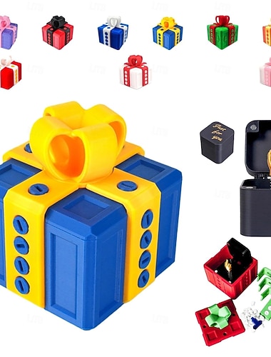  Die Scherzbox mit witziger Schraub-Challenge und Mittelfinger-Überraschung, das nervige Geschenk mit Mittelfinger, Scherzgeschenkbox zum Geburtstag