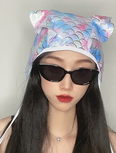  Czepki Kąpielowe Czepek kąpielowy Czepek pływacki z materiału na Doroślu Nylon Wodoodporny Ochrona włosów Surfing Plaża