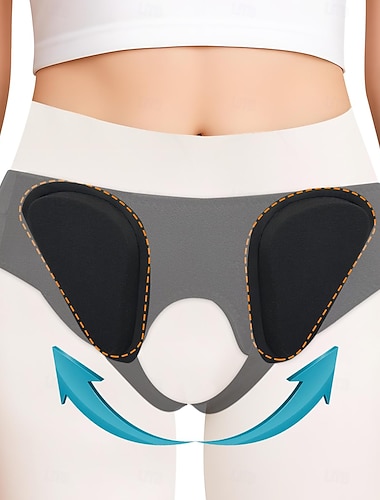  Univerzální kýlní pás pro muže a ženy, dvojitý bilaterální tříselný sportovní pás na kýlu, pohodlné ortézy na míru s nastavitelnými popruhy pro levé a pravé tříslo, zesilovací podložky pro úlevu od