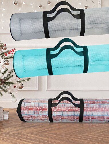  Robuste, transparente PVC-Aufbewahrungsbox mit Griff – Geschenkbox mit großem Fassungsvermögen, reißfest &Praktisches Design für unterwegs, ideal für Weihnachten, Halloween, Geburtstage, Partys, für