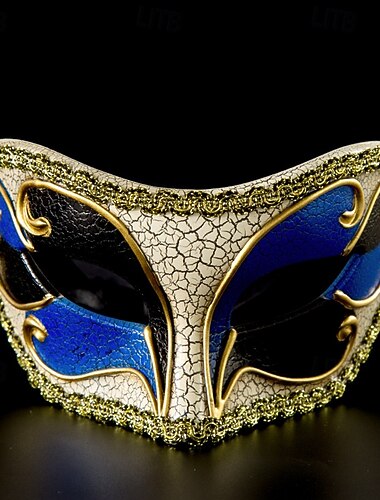  Benátská maska Arlecchina, karnevalová maska Columbina, poloviční obličejová maska pro dospělé a ženy, halloween, karneval Mardi Gras, párty, maškarní, karneval v Benátkách, snadné halloweenské