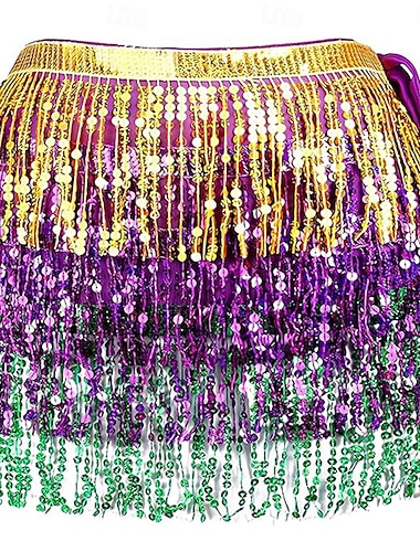  Karneval 2026 Rio Karneval Samba Danseklær Magedans Skjørt Hofte Skjerf Dans Hofte Belte Latin Danse Hula Hofte Skjerf Brasil Festival Opptreden Kostyme