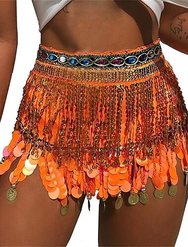 Chustka na biodra do tańca brzucha dla kobiet Samba Dancewear kostium występowy