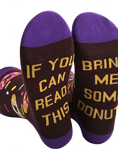  Pánské ponožky, pokud si to dokážete přečíst, bavlněné ponožky do poloviny lýtek, pohodlné prodyšné ponožky pro volný čas pro muže, nápad na dárek pro každodenní nošení.