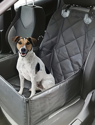  1 multifunctionele beschermhoes voor de autostoel van uw huisdier, geschikt voor honden en katten, krasbestendig en vuilafstotend, ideaal voor reisbenodigdheden voor uw huisdier