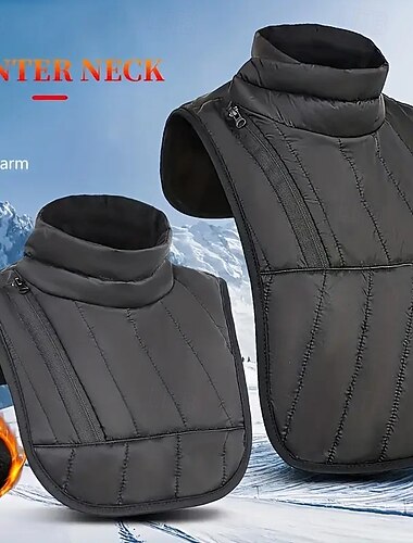  غطاء رقبة حراري مقاوم للرياح وخفيف الوزن مناسب للطقس البارد لركوب الدراجات النارية والتزلج &الرياضات الشتوية - غطاء للرقبة مقاوم للرياح للأنشطة الخارجية