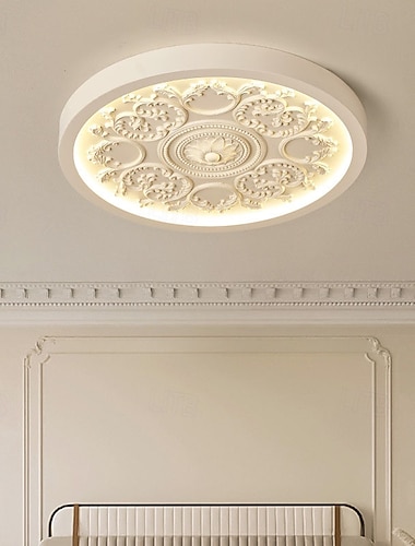  moderni led-uppoasennettava kattovalaisin, ranskalainen veistosmuoto, hartsivalaisin makuuhuoneeseen, keittiöön, ruokailutilaan, toimistoon
