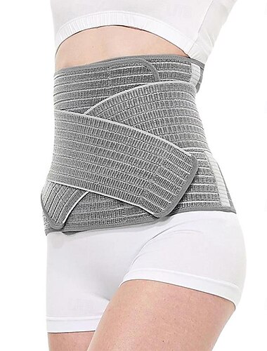  Cinta lombar para alívio da dor na região lombar - cinto de suporte lombar respirável para homens &Cinta modeladora feminina com suporte lombar ajustável para ciática, hérnia de disco e escoliose.