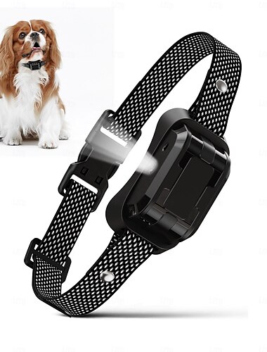  Collare antiabbaio alla citronella per cani (senza ricarica spray) Collare antiabbaio per cani con spray automatico e 3 spruzzi regolabili &livello di sensibilità per cani l/m/s