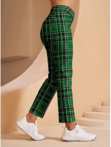  女性用 ゴルフパンツ グリーン パンツ レディース ゴルフウェア ウェア アウトフィット ウェア アパレル