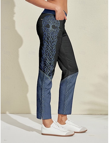  Per donna Pantaloni da golf Blu Pantaloni Abbigliamento da golf da donna Abbigliamento Abiti Abbigliamento