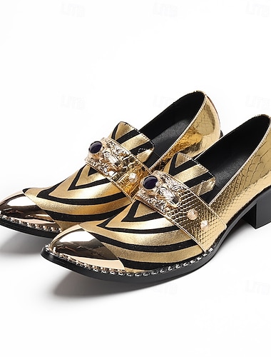  Lyxiga herrskor i läder – premium kohud, spetsig tå, elegant formell stil, bekväm passform för män, perfekt för bröllop, fester, kontor och speciella tillfällen