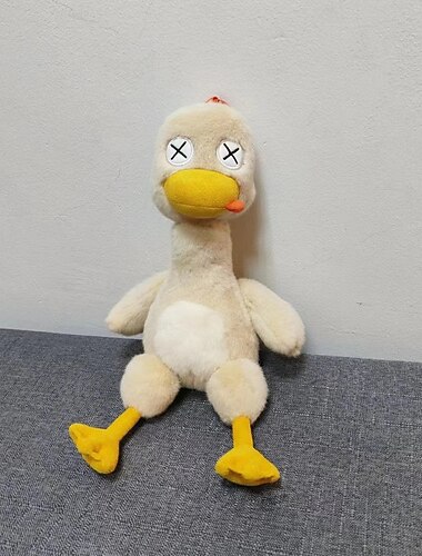  Magnetisk avtakbar søt andeplysj