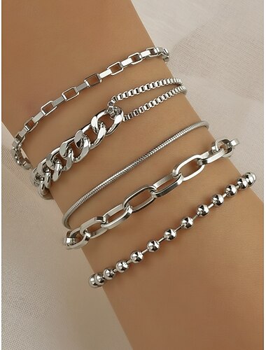  סט צמידי סגסוגת לחג המולד לנשים - מסוגנן ואלגנטי, עיצובים רבים בזהב וכסף, מושלם למתנות חג ואירועים חגיגיים