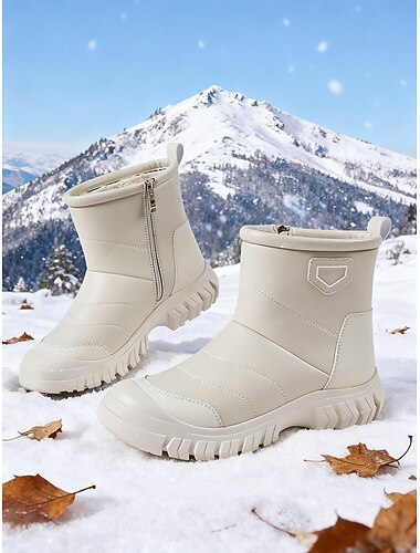  Γυναικείες πράσινες χειμωνιάτικες μπότες με ζεστή γούνινη επένδυση – μπότες χιονιού για χιονισμένες μέρες και χαλαρές εξορμήσεις σε κρύο καιρό