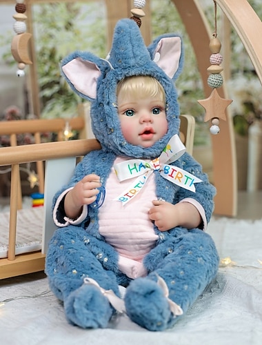  Большая реалистичная мило выглядящая мягкая кукла 20 дюймов настоящие куклы для детей 3 лет с аксессуарами для игр в притворство коллекционный рождественский подарок